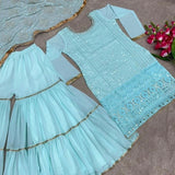 Light Blue salwar