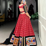 Beautyfull Embellishes Gamthi Lehenga Choli - Size XL