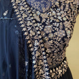 Black Festival Lehenga