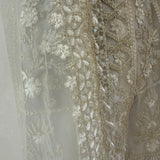 Ivory Moonlight Bridal Lehenga - Unstich, Size M
