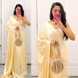 Satin Saree