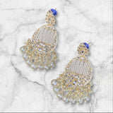 Pearl and Kundan Earings