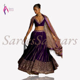 Wedding  Blue Lehenga Choli