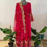 Georgette Salwar - Size S