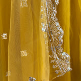 Georgette Lehenga - Size M