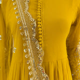 Georgette Salwar - Size L
