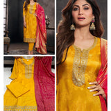 Shilpa Shetty Haldi Special Suit