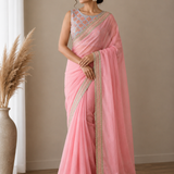 Blush Pearl Grace Saree
