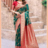 Luxury Traditional Sanvi Silk Saree - Unstich