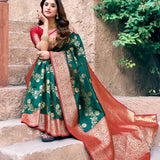 Luxury Traditional Sanvi Silk Saree - Unstich