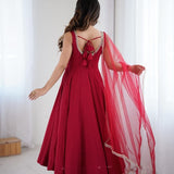 Festive Roman Silk Anarkali Suit - Size S