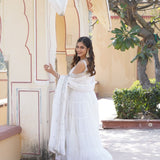 Desirable Faux Georgette Gown