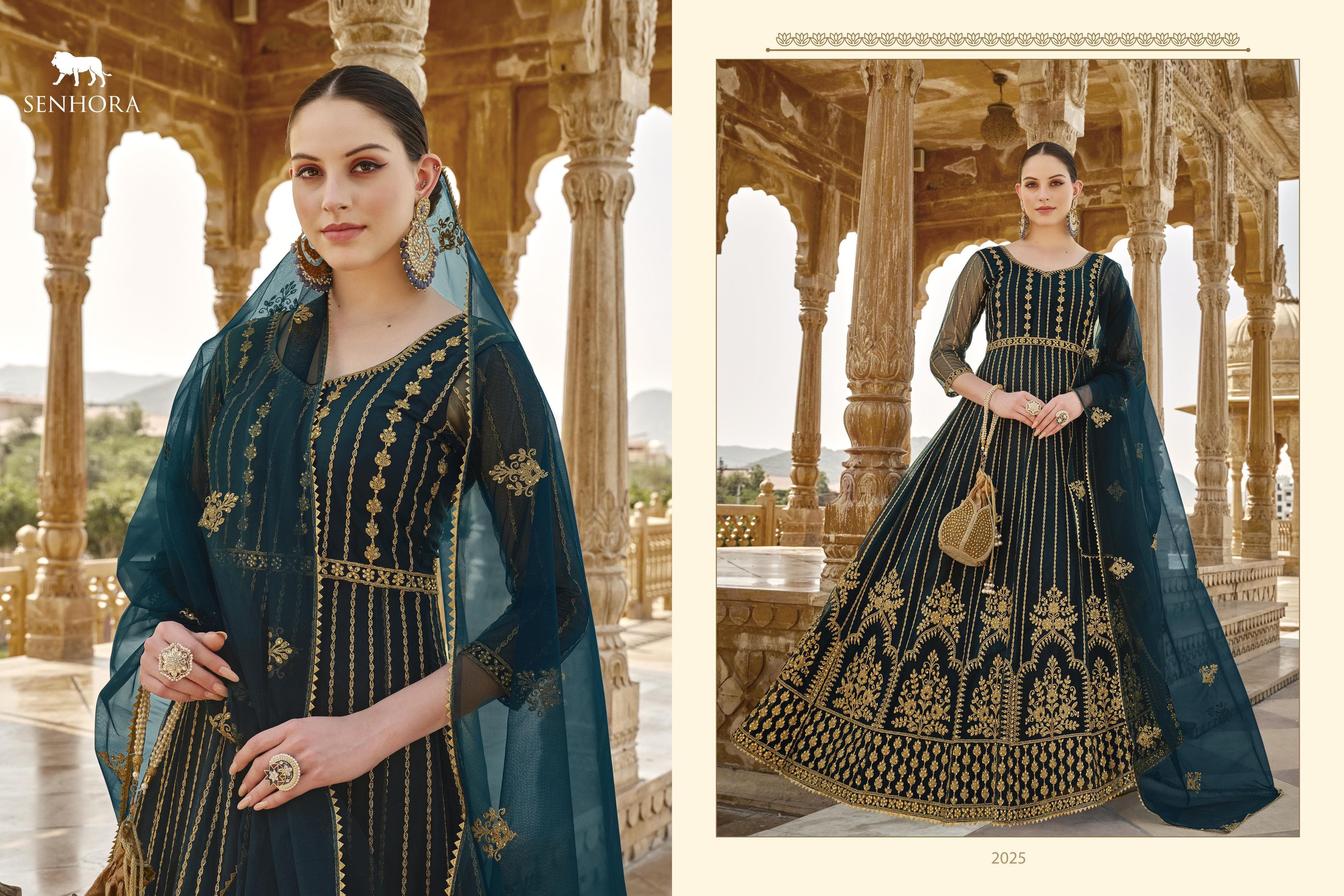 Premium Luxury Net Anarkali Gown