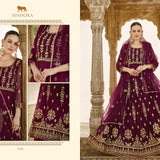 Premium Luxury Net Anarkali Gown