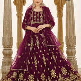 Premium Luxury Net Anarkali Gown