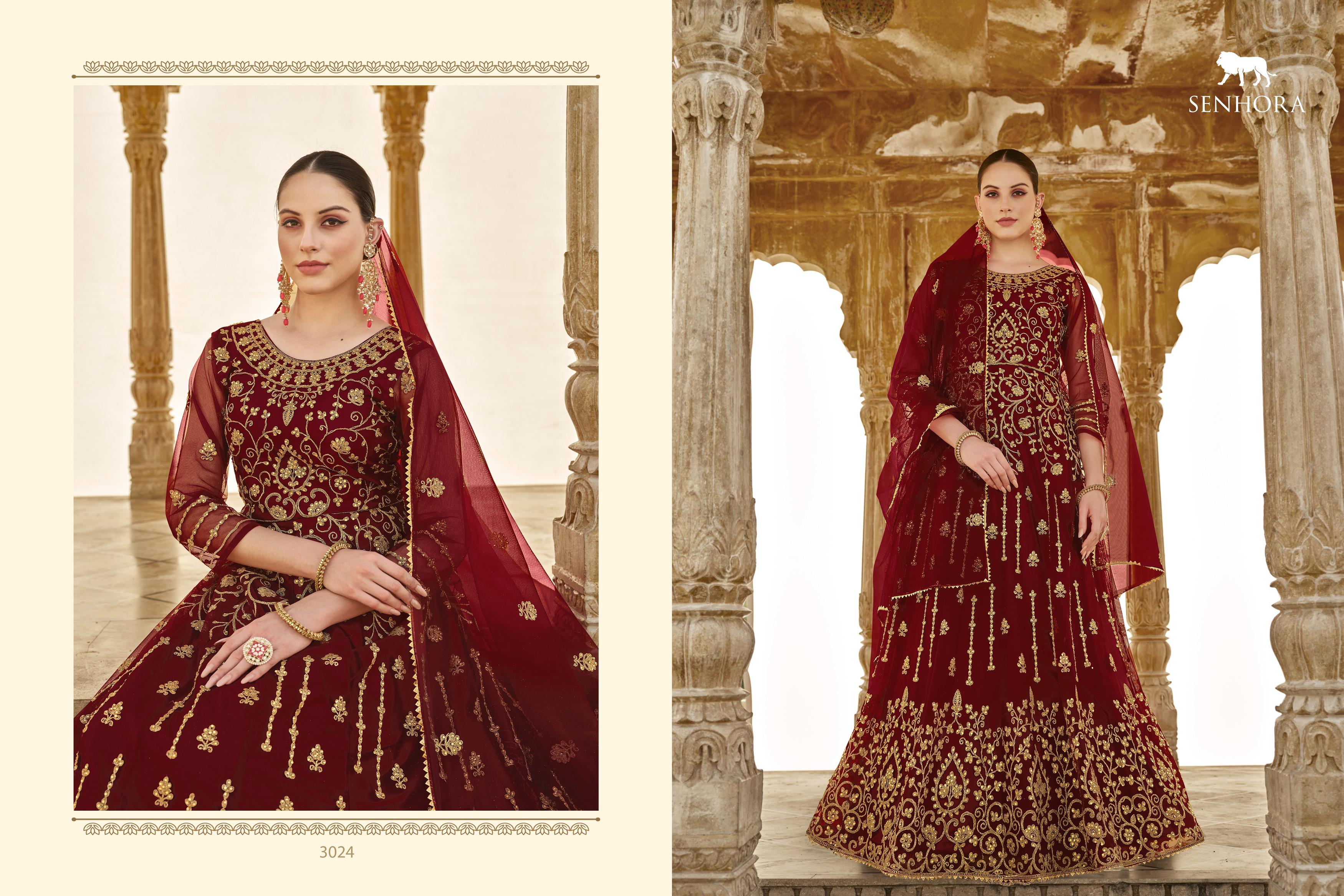 Premium Luxury Net Anarkali Gown