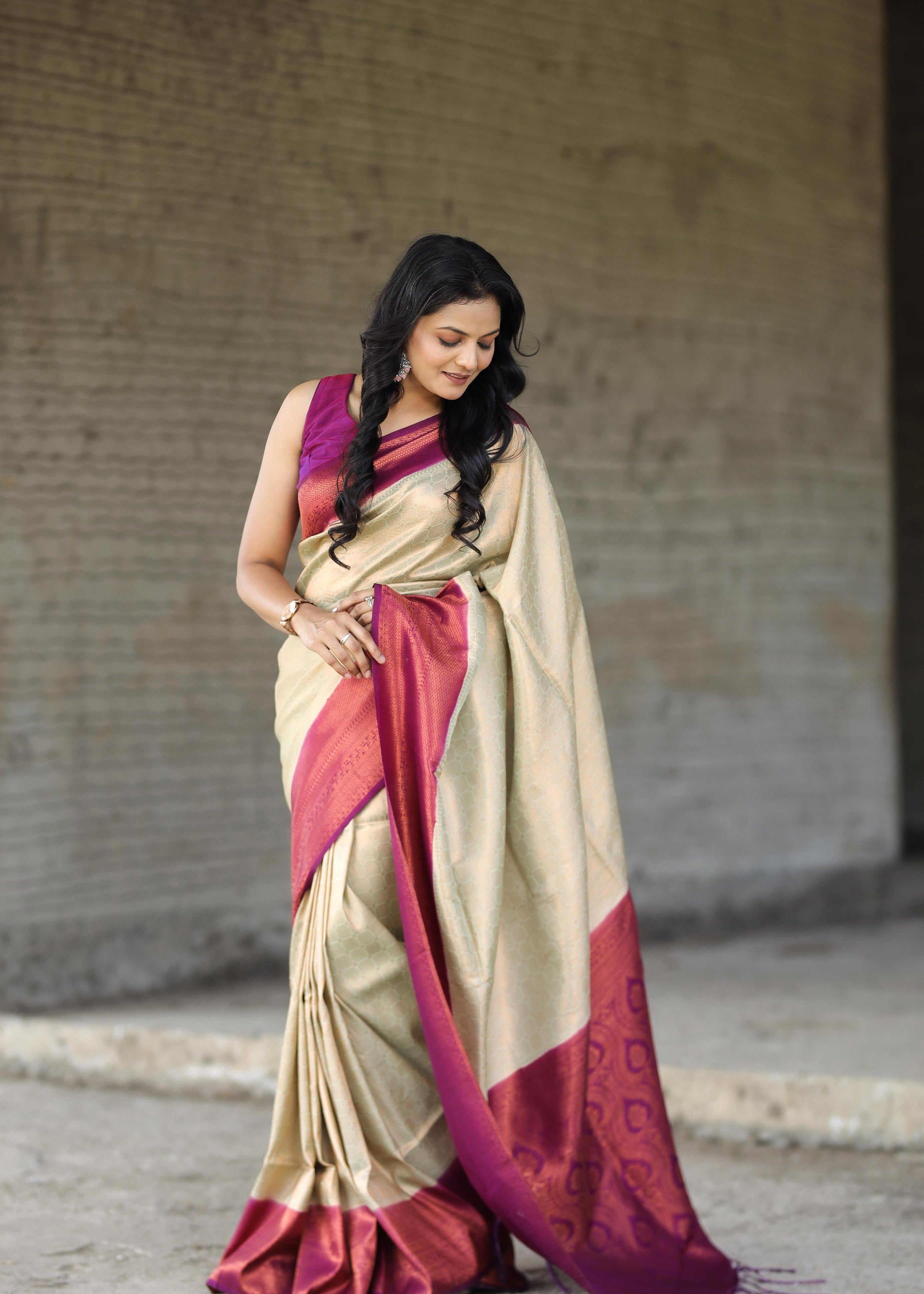 Beautifull Kuber Pattu Silk Saree