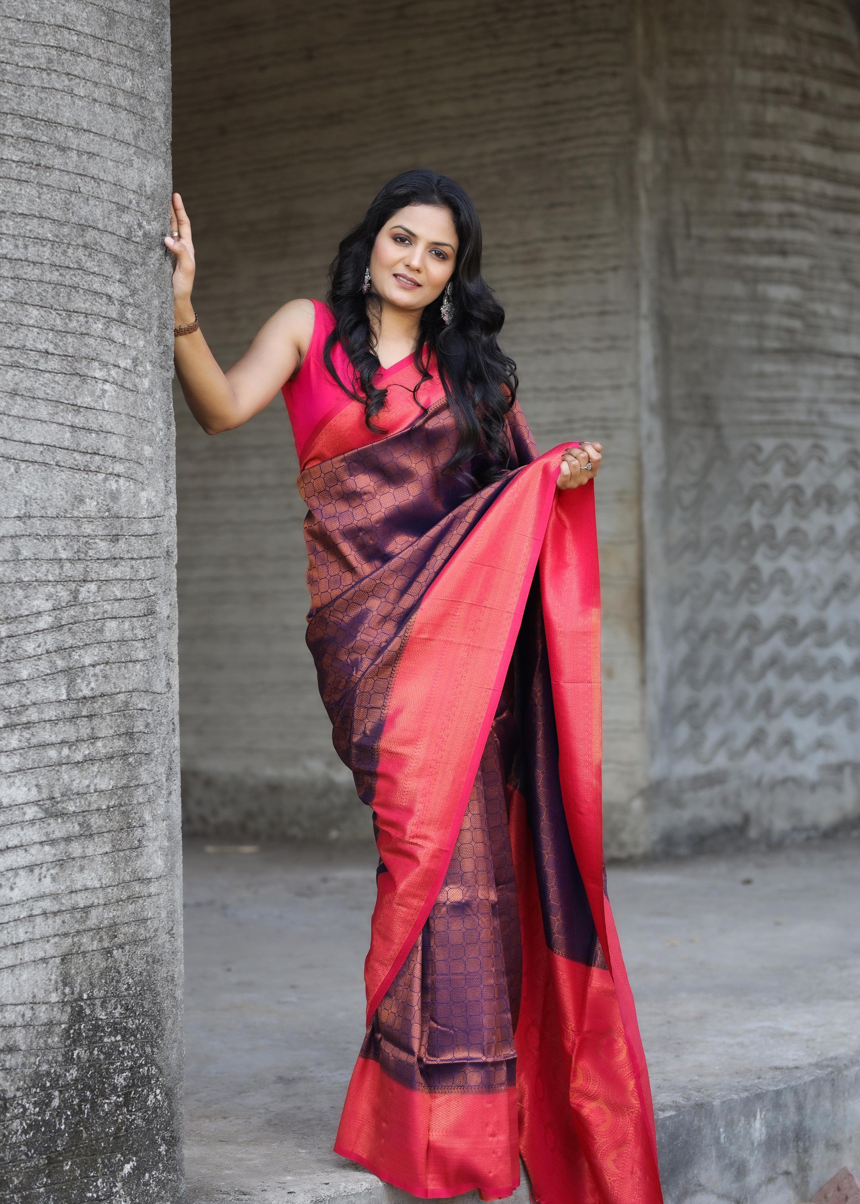 Beautifull Kuber Pattu Silk Saree