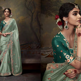 Stunning Bridal Wedding Saree