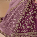 Mehvish Art Silk Bridal Lehenga