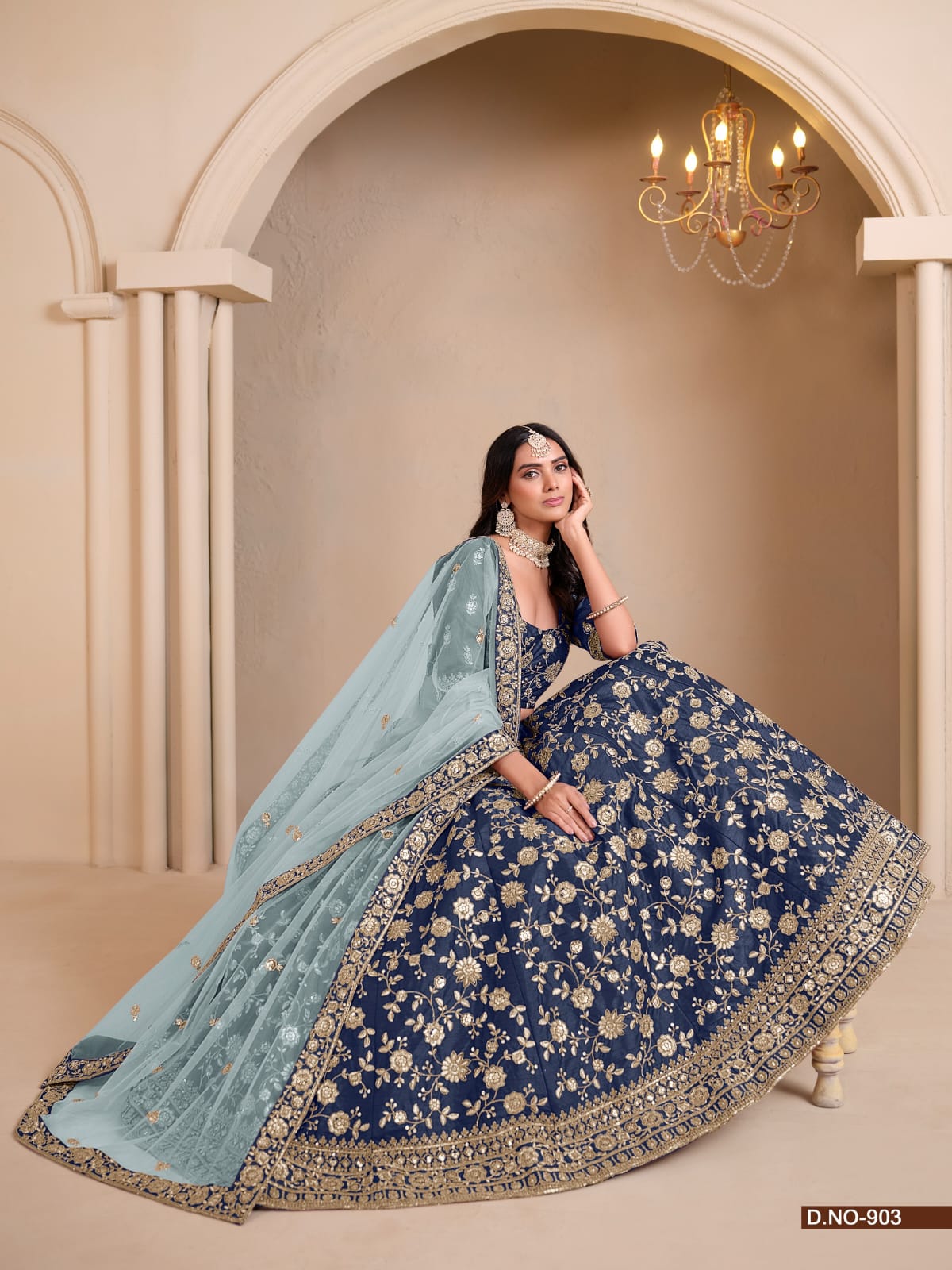 Mehvish Art Silk Bridal Lehenga