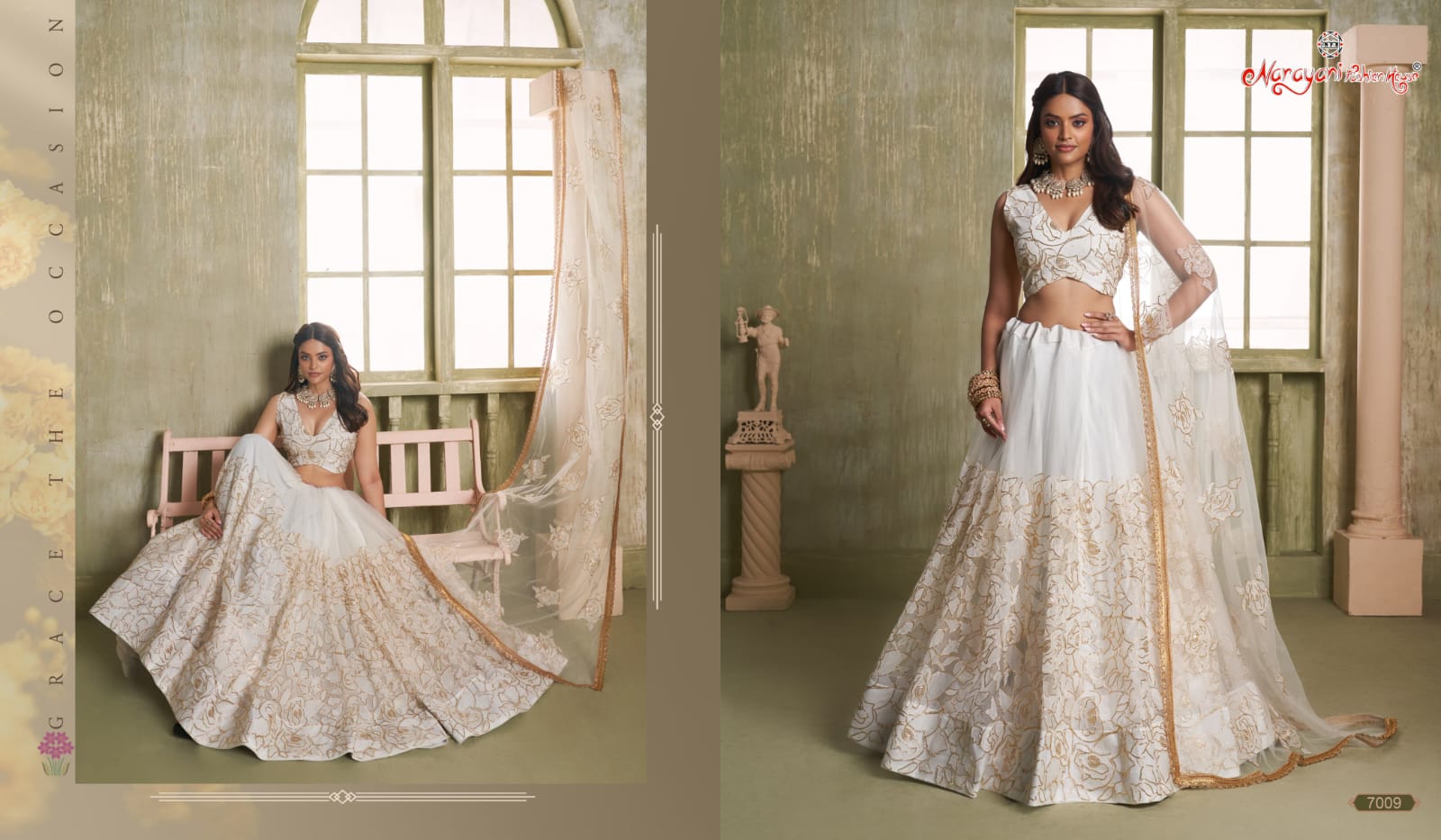 Wonderful Bridal Net Lehenga