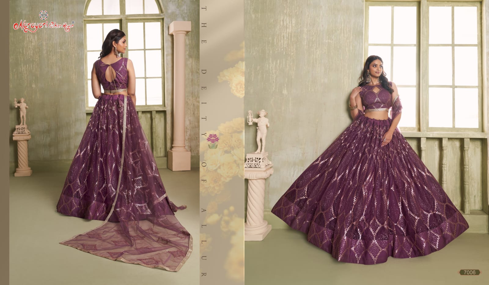 Wonderful Bridal Net Lehenga