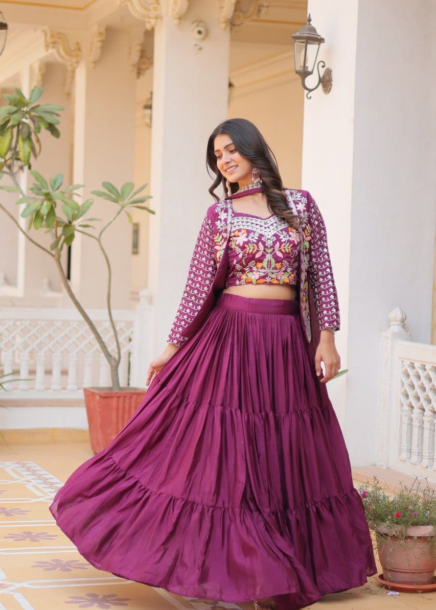 Launching New Festival Lehenga choli & koti