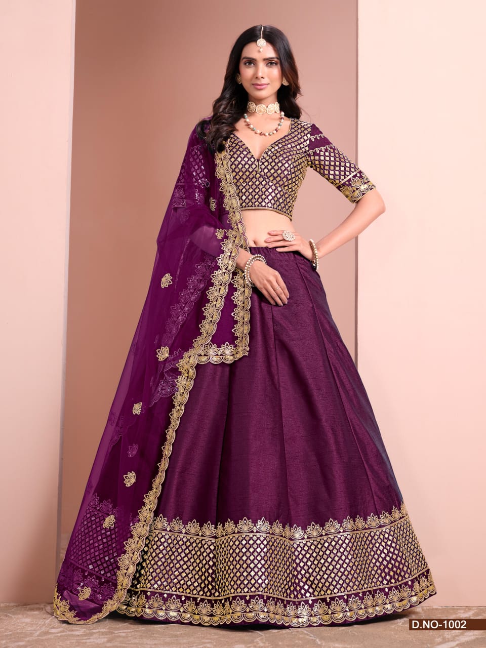 Mehvish Art Silk Lehenga Choli