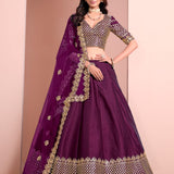 Mehvish Art Silk Lehenga Choli