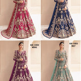 Elegant Bridal Anarkali Gown Collection