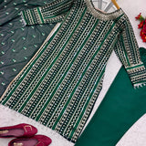 Trendy Faux Georgette Stright Suit