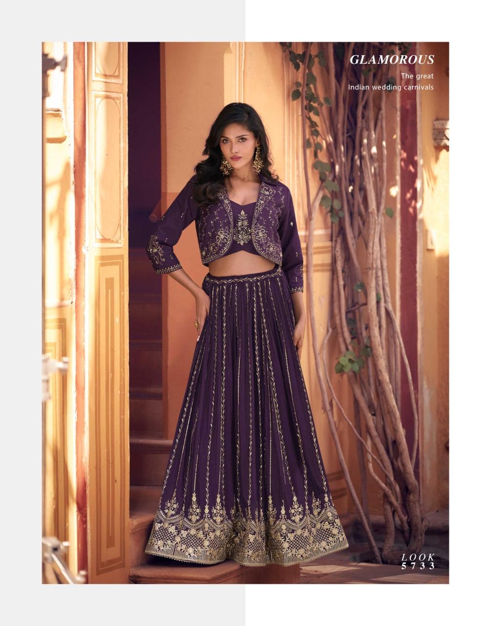 Indira Stunnning Indo Lehenga Choli