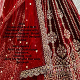 Crystal Motif Handwork Lehenga