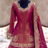 Bridal Heavy Silk Top Lehenga