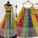 Beautifull MultyColored Lehenga Choli