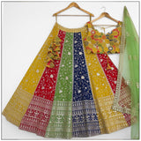 Beautifull MultyColored Lehenga Choli