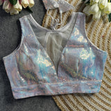 Fancy Sequence Saree Blouse