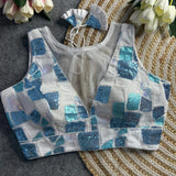 Fancy Sequence Saree Blouse