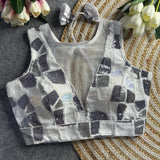 Fancy Sequence Saree Blouse