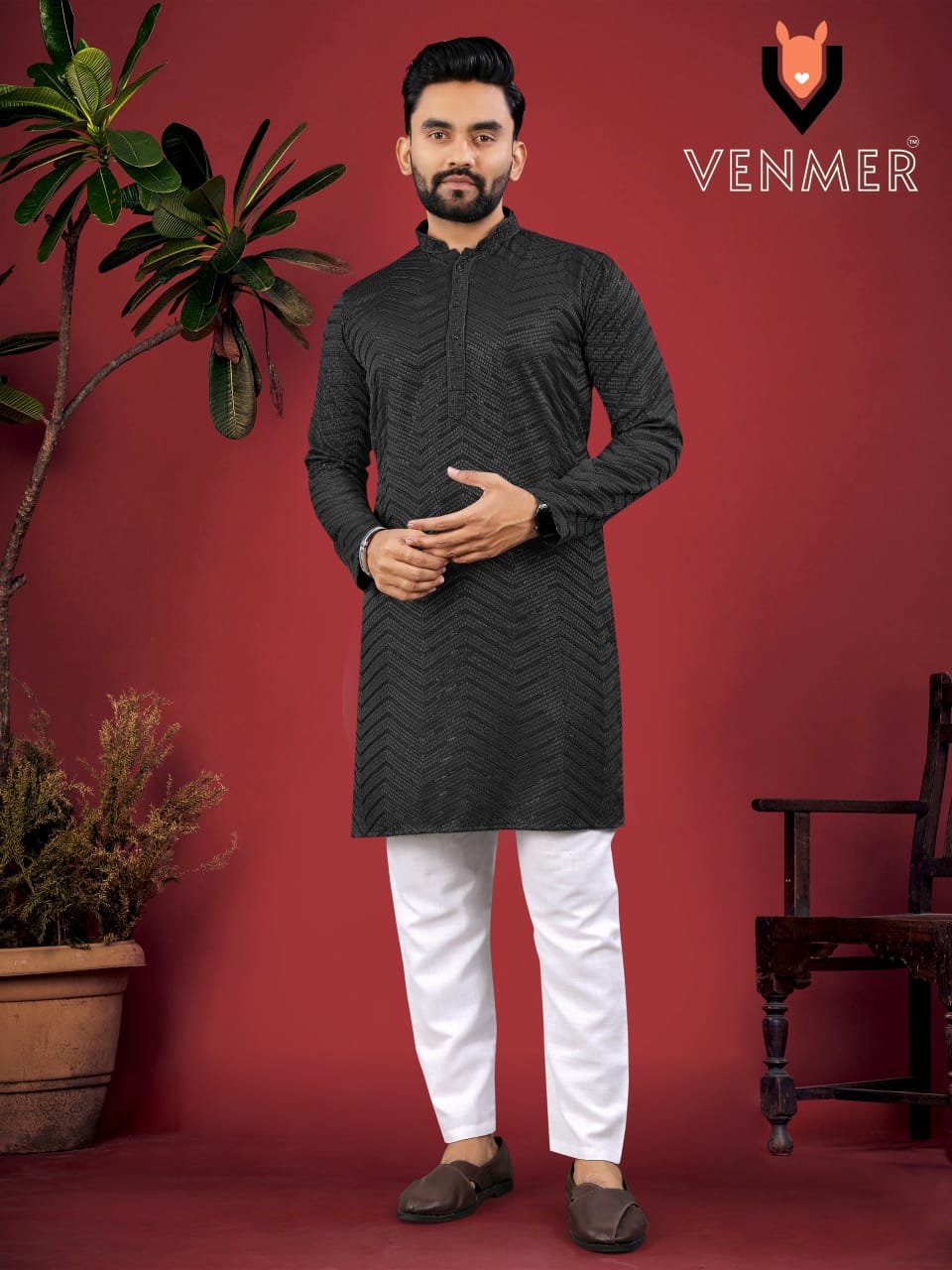 Laucknowi Men's Kurta Payjama