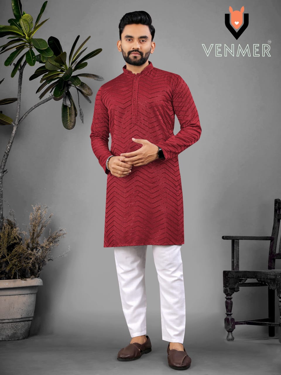 Laucknowi Men's Kurta Payjama