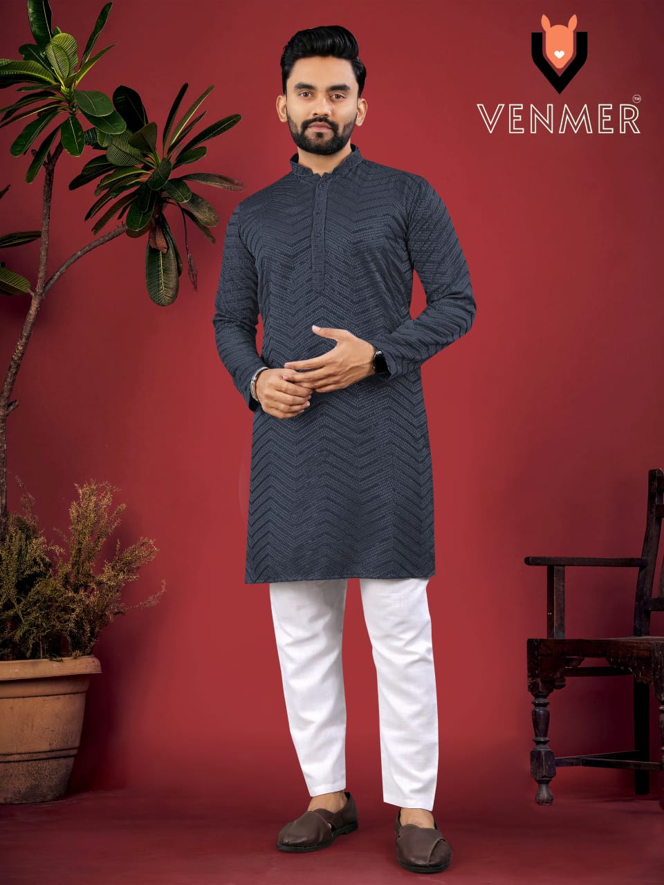 Laucknowi Men's Kurta Payjama