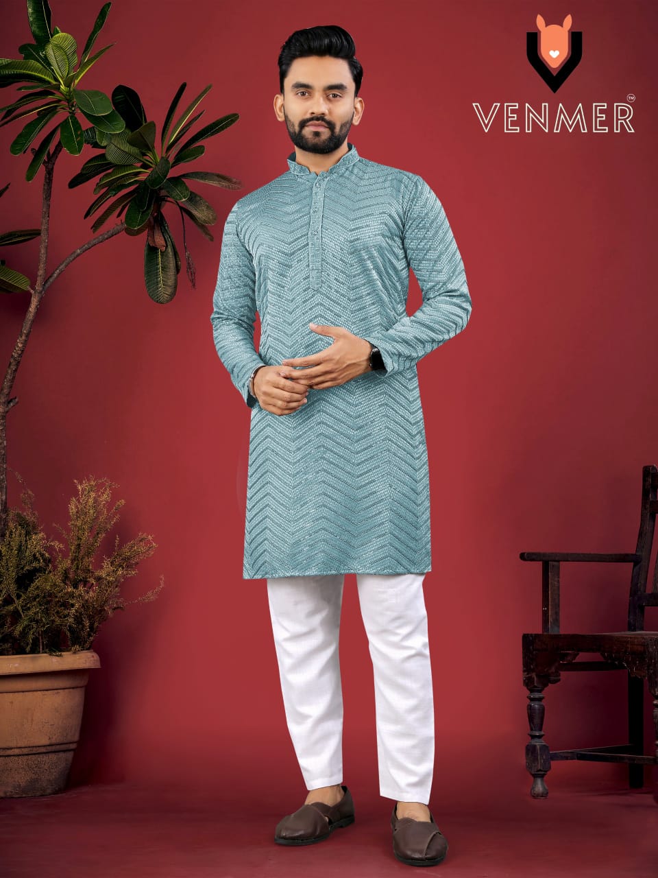 Laucknowi Men's Kurta Payjama