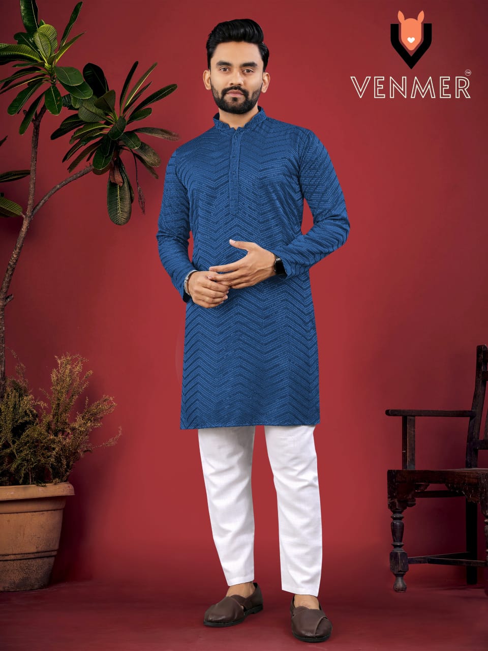 Laucknowi Men's Kurta Payjama