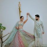 Classy Multi Coloured Lehenga