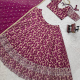 Attractive Jacquard Work Lehenga Choli