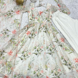 Colorfull Lightweight Flower Print Suit