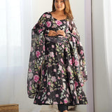 Colorfull Lightweight Flower Print Suit