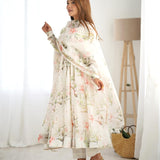 Colorfull Lightweight Flower Print Suit